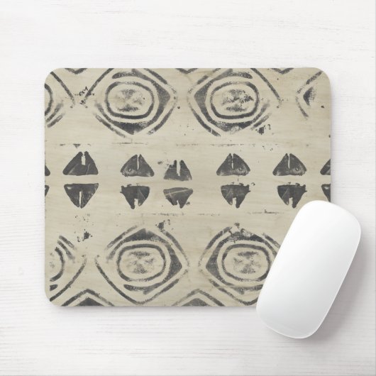 Muster Bazaar - gerundete und geometrische Formen Mousepad (Mit Mouse)