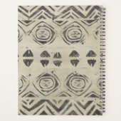 Muster Bazaar - gerundete und geometrische Formen Planer (Rückseite)