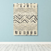 Muster Bazar - Geometrische Formen Leinwanddruck (Insitu (Holzboden))