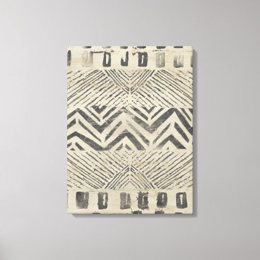 Muster Bazar - Geometrische Formen Leinwanddruck (Vorderseite)