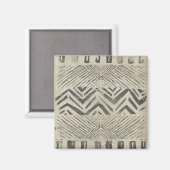 Muster Bazar - Geometrische Formen Magnet (Vorderseite/Rückseite)