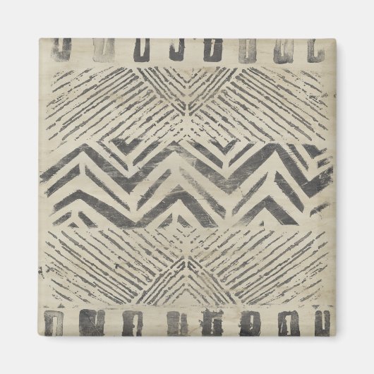 Muster Bazar - Geometrische Formen Magnet (Vorne)