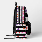 Muster Bedruckter Rucksack (Links)