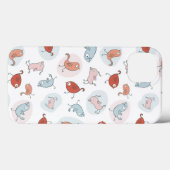 Muster bei Cartoon Case-Mate iPhone Hülle (Rückseite (Horizontal))