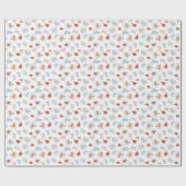 Muster bei Cartoon Geschenkpapier (Flach)