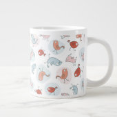 Muster bei Cartoon Jumbo-Tasse (Rechts)