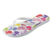 Muster bei Osterkaninchen Badesandalen (Schrägansicht)