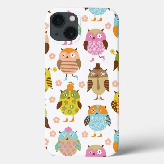 Muster bei Vögeln Case-Mate iPhone Hülle (Rückseite)
