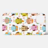Muster bei Vögeln Case-Mate iPhone Hülle (Rückseite (Horizontal))