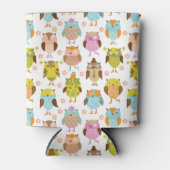 Muster bei Vögeln Dosenkühler (Vorderseite)