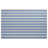 Muster Beige, Blau und Mitternacht Stoff (Fat Quarter (45,7 x 55,9 cm))