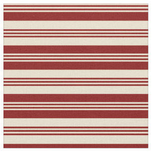 Muster Beige und Maroon für farbige Linien/Streife Stoff