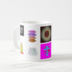 Muster Bilder und Kunst sehr vielseitig Kaffeetasse