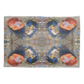 Muster Blätter und Muscheln, II Kissenbezug (Rückseite-Links)