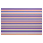 Muster Blau, Indigofarben, Weiß und Lachs Stoff (Fat Quarter (45,7 x 55,9 cm))