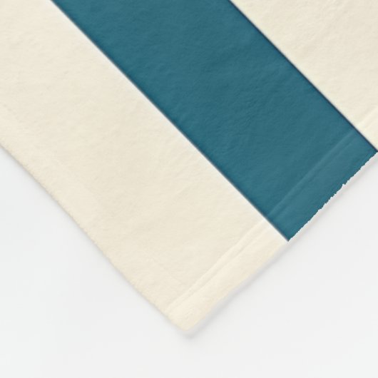 Muster Blau, Rot und Weiß Fleecedecke (Ecke)