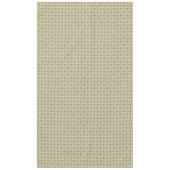 Muster Blau, Tan, Gelb und Braun Tischdecke (Vorderseite)