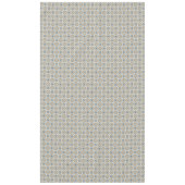 Muster Blau, Tan, Weiß und Braun Tischdecke (Vorderseite)