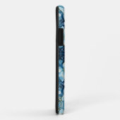 Muster Blue Butterfly iPhone Case (Hinten/Rechts)