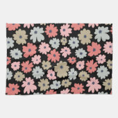 Muster Blume Farblich Vintag Geschirrtuch (Horizontal)