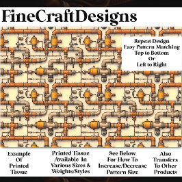 Muster BM6-Entpackung für Rohre aus industriellem  Seidenpapier