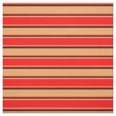 Muster braun, rot und schwarz Streifen Stoff (Muster)