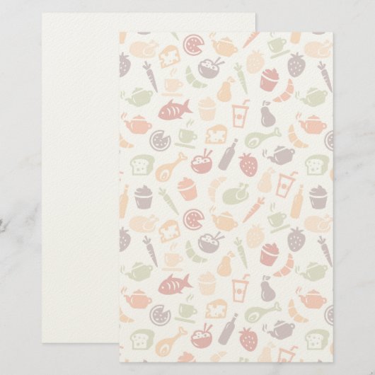 Muster Briefpapier (Vorne/Hinten)