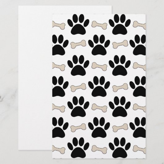 Muster Briefpapier (Vorne/Hinten)