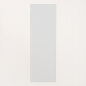 Muster Bright Blue & White Snow Formen Yogamatte (Rückseite)