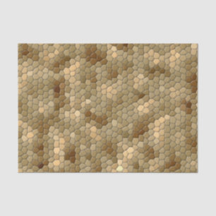 Muster Browns Snakeskin Seidenpapier
