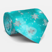 Muster Business Blue Moderne Krawatte (Gerollt)