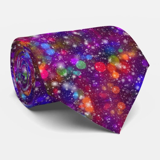 Muster Business Blue Moderne Krawatte (Gerollt)