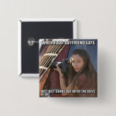 Muster Button (Vorne & Hinten)