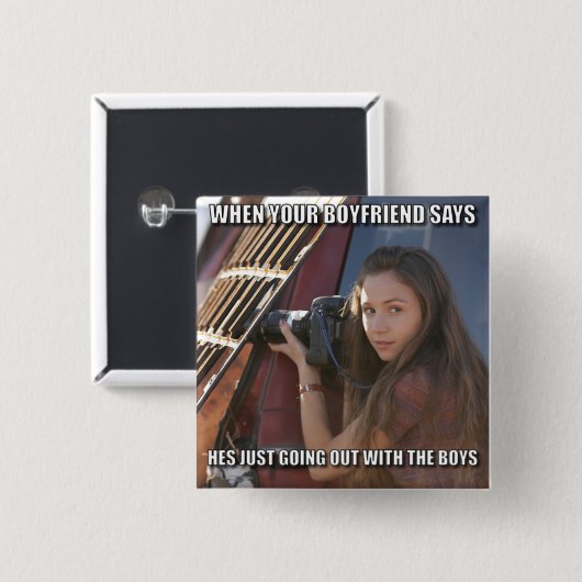 Muster Button (Vorne & Hinten)