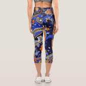 Muster Capri Leggings (Rückseite)