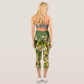 Muster Capri Leggings (Rückseite)