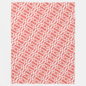 muster chain fleecedecke (Vorderseite)