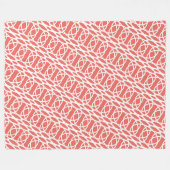 muster chain fleecedecke (Vorderseite (Horizontal))