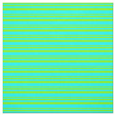 Muster Chartreuse und Cyan Lines Stoff (Muster)