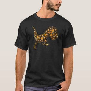 Muster Colorful Dinosaurier September Internationa T-Shirt