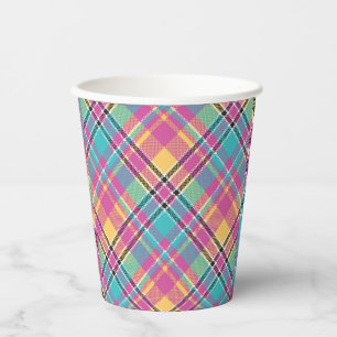 Muster Colorfull Modern Geometric Vintag Pappbecher