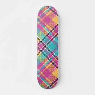 Muster Colorfull Modern Geometric Vintag Skateboard