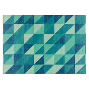 Muster Colorfull Modernes Retro Vintag Schneidebrett