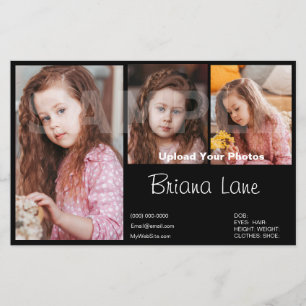 Muster Comp Kopfschuss Kinder Zed