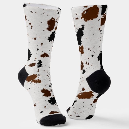 Muster-Crew-Socken für Tiere Socken (Gewinkelt)