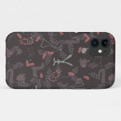 Muster, das Babytiere 1 anzeigt Case-Mate iPhone Hülle (Rückseite (Horizontal))