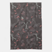 Muster, das Babytiere 1 anzeigt Handtuch (Vertikal)