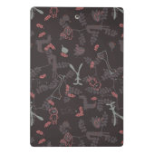 Muster, das Babytiere 1 anzeigt Mini Klemmbrett (Rückseite)