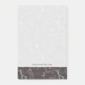 Muster, das Babytiere 1 anzeigt Post-it Klebezettel (Vorderseite)