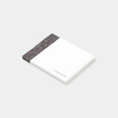 Muster, das Babytiere 1 anzeigt Post-it Klebezettel (angewinkelt)